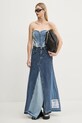 Джинсова спідниця Karl Lagerfeld Jeans A1W12032 блакитний SS25
