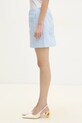 Rotate cotton skirt 1138592322 blue SS25