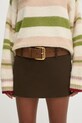 Vunena suknja Miss Sixty smeđa 6L4KJ1000000