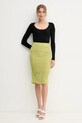 Юбка Pinko 104892.A2EB зелёный SS25