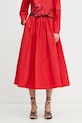 Φούστα Karl Lagerfeld A1W12002 κόκκινο SS25