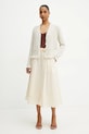 Twinset spódnica 251TT202J beżowy SS25