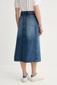 Îmbrăcăminte A.P.C. fusta jeans jupe georgia COHFC.F06423 albastru