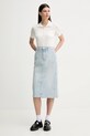 Marc O'Polo fustă din denim 503918624009 albastru SS25