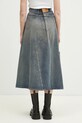 Одежда Джинсовая юбка MM6 Maison Margiela S52ME0022 голубой