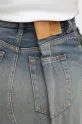 MM6 Maison Margiela denim skirt blue S52ME0022