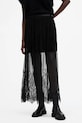 AllSaints fustă ARIELLA W040RB negru SS25