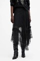 AllSaints spódnica JOSIE W044RB czarny SS25