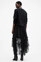 AllSaints spódnica JOSIE W044RB czarny
