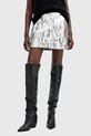 Suknja AllSaints AISHA W076RB srebrna SS25
