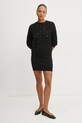Спідниця з домішкою вовни Guess SIENNA W5RD0L.Z37L1 чорний SS25