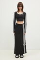 adidas Originals spódnica bawełniana MAXI SKIRT JC8538 czarny