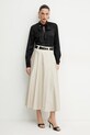 Marella spódnica KUBAN 2513101011 beżowy SS25
