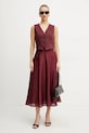 Marella fustă NIPPON 2513101082 burgundia SS25