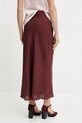 Одяг Льняна спідниця Marella Emme by Marella 2515101032 бордо