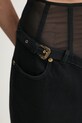 Versace Jeans Couture fusta jeans negru 78HAE853.DW040L54