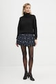 Sukňa A.L.C. 3SKRT00612 tmavomodrá SS25