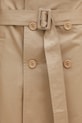 Pamučna suknja VETEMENTS Deconstructed Trenchcoat WA66SK400S bež