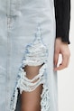 Τζιν φούστα VETEMENTS Destroyed Denim Maxi μπλε WA66SK510L