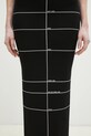 Sukňa VETEMENTS Knitted Maxi čierna WA66KN120X