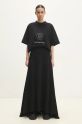 VETEMENTS spódnica Ballroom Jersey WA66SK610B czarny