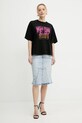 Jeans krilo Patrizia Pepe 2G1022.D092 modra SS25