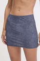 Plážová sukňa MICHAEL Michael Kors tmavomodrá MM61329