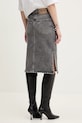 Îmbrăcăminte Moschino Jeans fustă din denim 0115.3219 gri