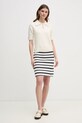 OUI spódnica bawełniana 91834 biały SS25