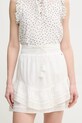 Pepe Jeans spódnica bawełniana ELENA bawełna biały PL901188