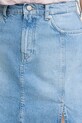 Džínová sukně Pepe Jeans MINI SKIRT HW SLIT modrá PL901208