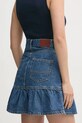 Abbigliamento Pepe Jeans gonna di jeans MINI SKIRT HW RUFFLE PL901209 blu