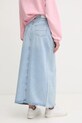 Oblečenie Bavlnená rifľová sukňa MAXI SKIRT HW STUD PL901211R modrá