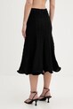 Odzież MSGM spódnica 3842MDD06.257317 czarny