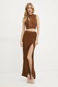 Sukňa Charo Ruiz Ibiza Eris 255403 hnedá SS25