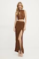 Спідниця Charo Ruiz Ibiza Eris 255403 коричневий SS25