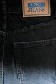 Хлопковая джинсовая юбка Moschino Jeans голубой 0104.3719