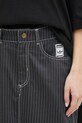 adidas Originals fusta din bumbac Aop Maxi Skirt gri JJ3142