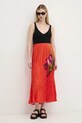 Desigual fusta FOLLET 25SWFW06 portocaliu SS25