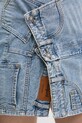 Desigual fusta din bumbac KING albastru 25SWFD07