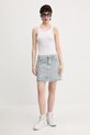 Hugo Blue fustă din denim 50537444 albastru SS25