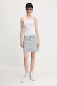 Rifľová sukňa Hugo Blue 50537444 modrá SS25