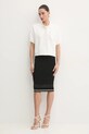 Liu Jo fusta TA5210.MS027 negru SS25