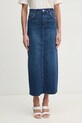 Liu Jo spódnica jeansowa tkanina niebieski UA5182.D4811