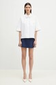 Sukně adidas Originals 3S Mini Skirt JD0283 námořnická modř