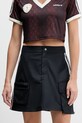 Пола adidas Originals Cargo Miniskirt щампа черен JJ3087