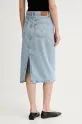 Oblečenie Rifľová sukňa Levi's HR BACK SLIT SKIRT 001VH modrá