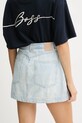 Îmbrăcăminte BOSS Orange fustă din denim 50534202 albastru