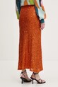 Oblačila Krilo Never Fully Dressed Rust Sequin Dorris NFDSK634 oranžna