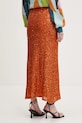 Ruházat Never Fully Dressed szoknya Rust Sequin Dorris NFDSK634 narancssárga